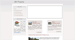 Desktop Screenshot of jbvproperty.com